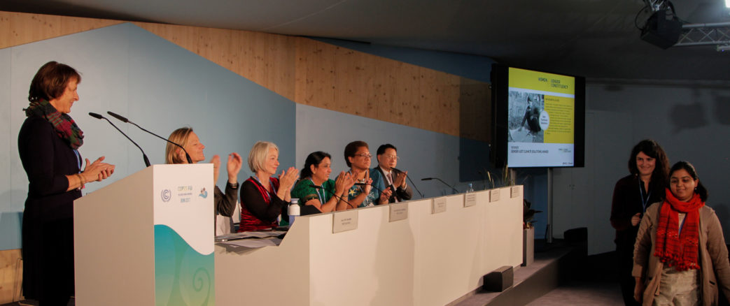 WECF est présente à la COP 23 à Bonn du 6 au 17 novembre 2017.