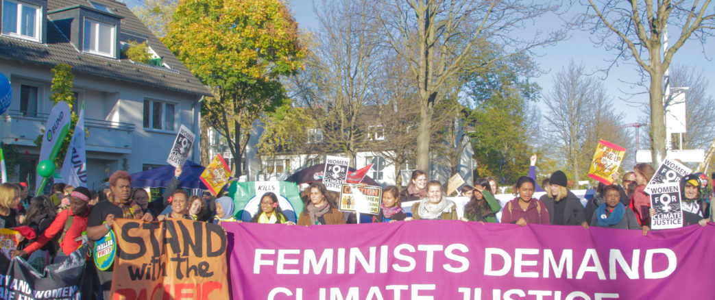 L’ égalité entre hommes et femmes pour la justice climatique