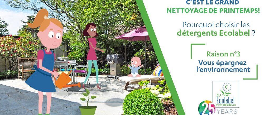 Ménage de printemps écologique : 5 bonnes raisons de choisir des produits ménagers avec l’écolabel européen