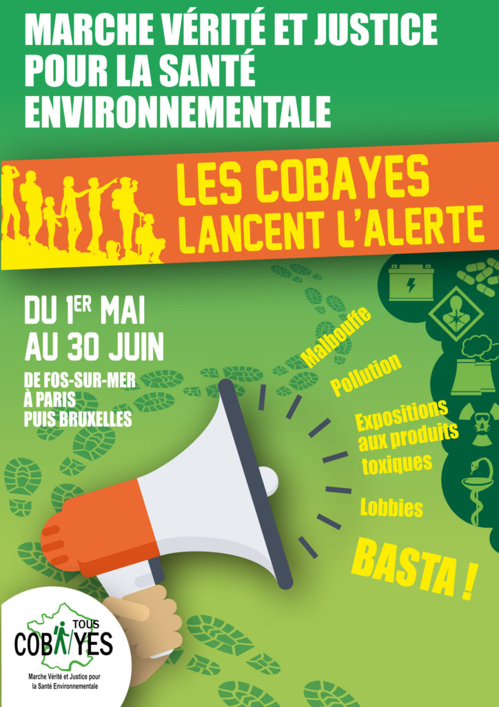 WECF France s’associe à la Marche des Cobayes – Vérité et Justice pour la Santé Environnementale