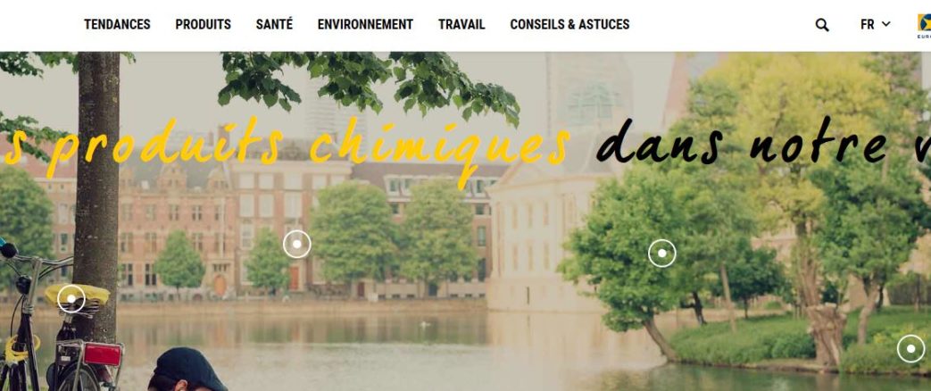 L’ECHA lance un nouveau site “Les produits chimiques dans notre vie”