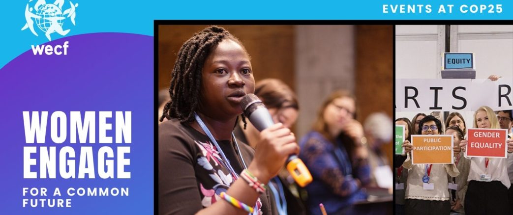 COP 25 : Demandes clefs de La Constituante Femmes et Genre