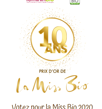Prix d’or de la Miss Bio 2020