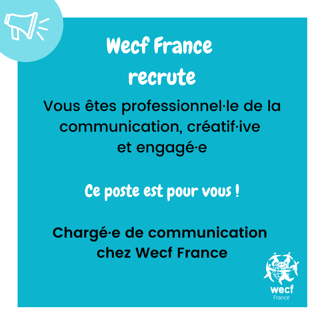 Nous recrutons une ou un chargé.e de communication