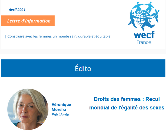 Lettre d’information Wecf France – avril 2021