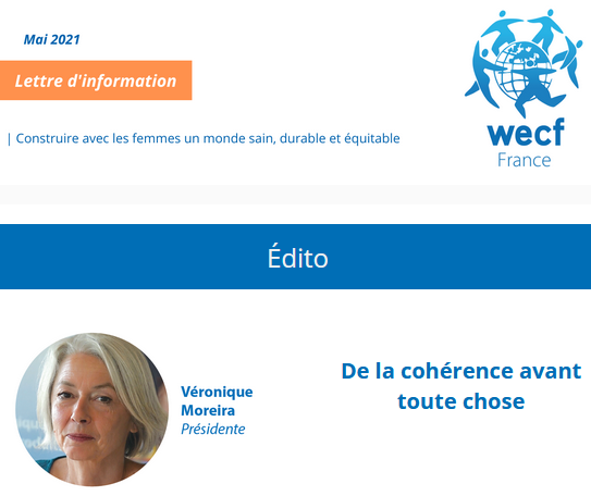 Lettre d’information Wecf France – mai 2021