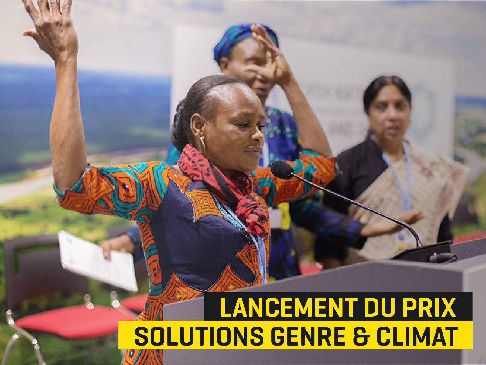 Participez au Prix Solutions Genre et Climat 2022 COP27