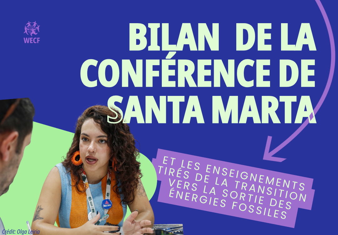 Bilan de la conférence de Santa Marta et les enseignements de lq transition vers la sortie des énergies fossiles